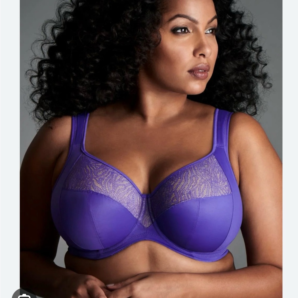 Purple and Raspberry Lace Women's Bra